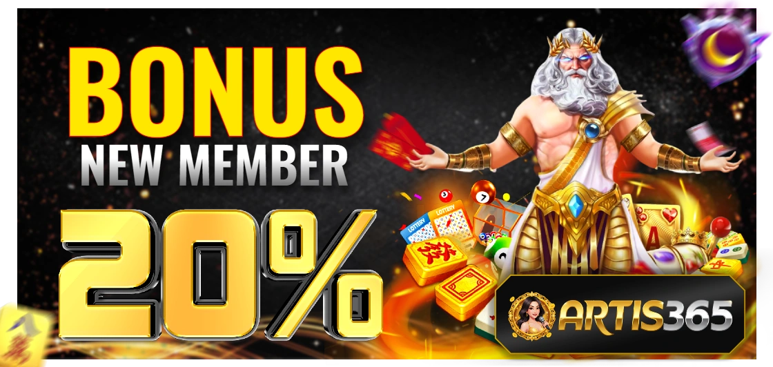 BONUS NEW MEMBER 20%