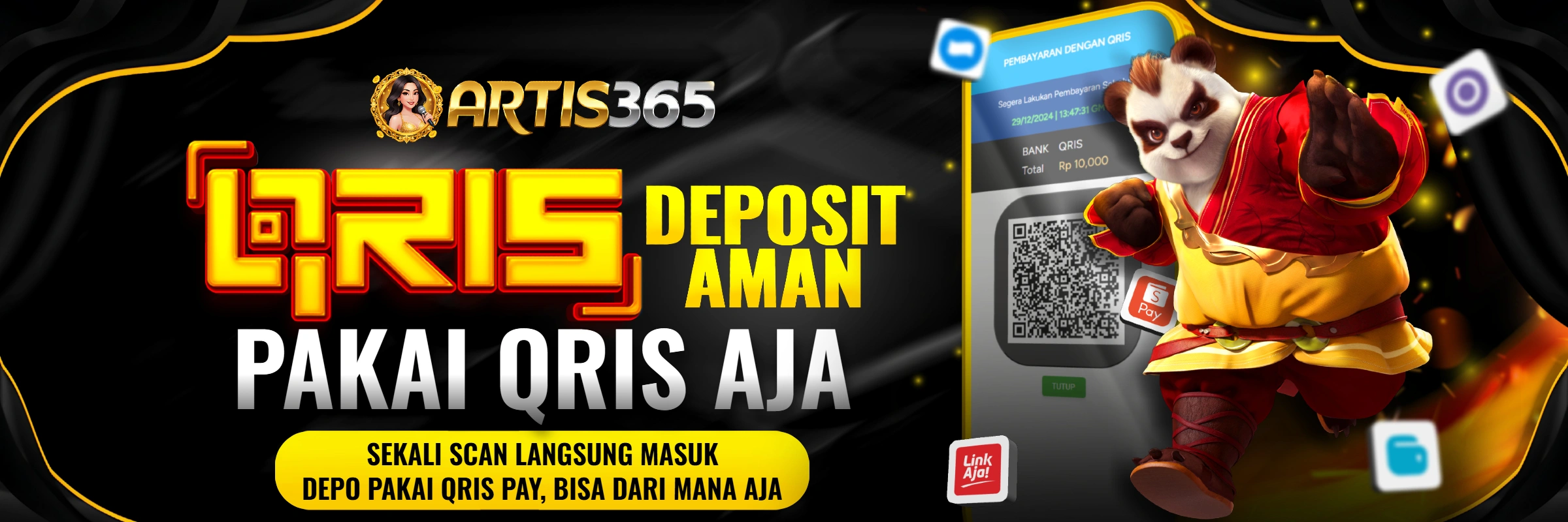 ARTIS365 — DEPOSIT INSTAN 1 DETIK
